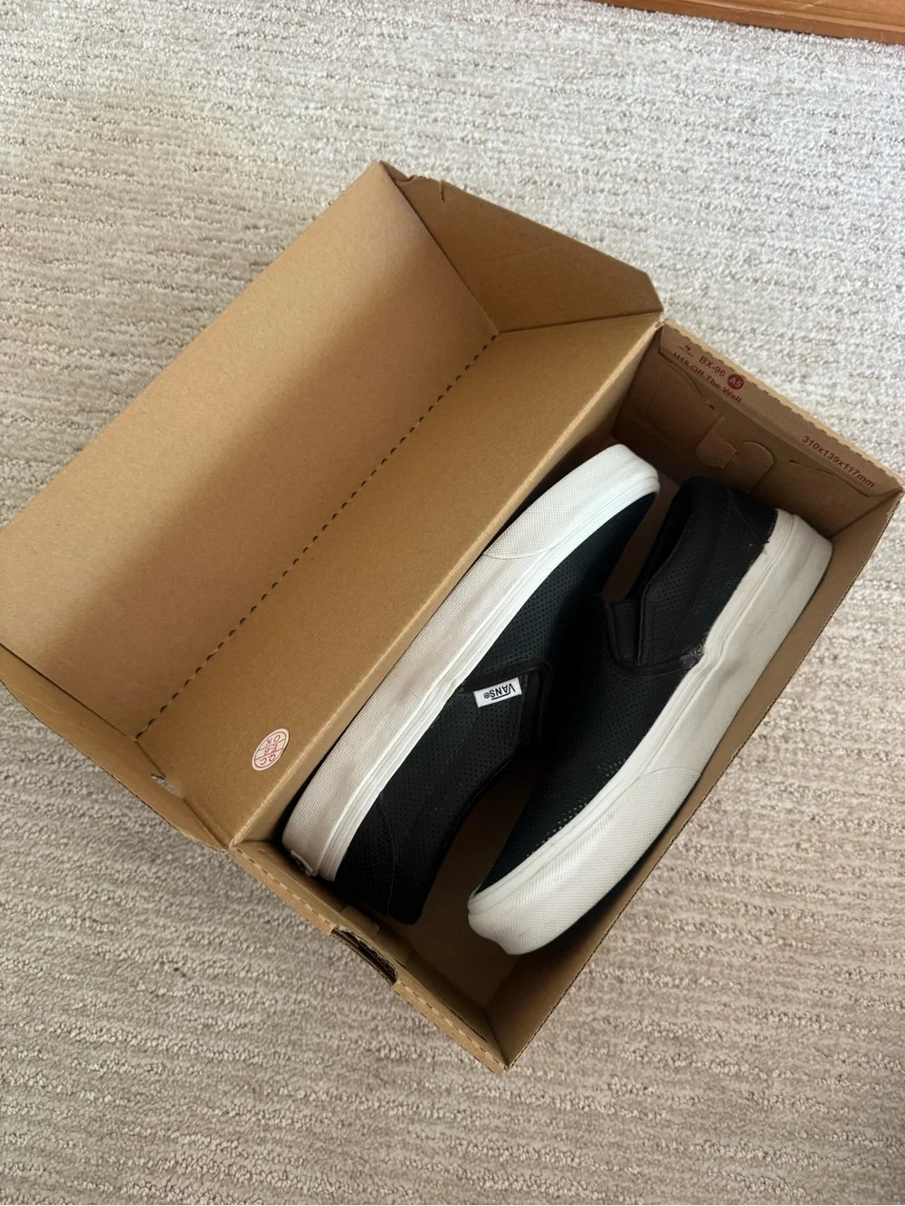 Vans brand size